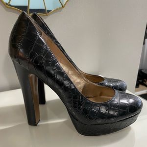 Black BCBG heels